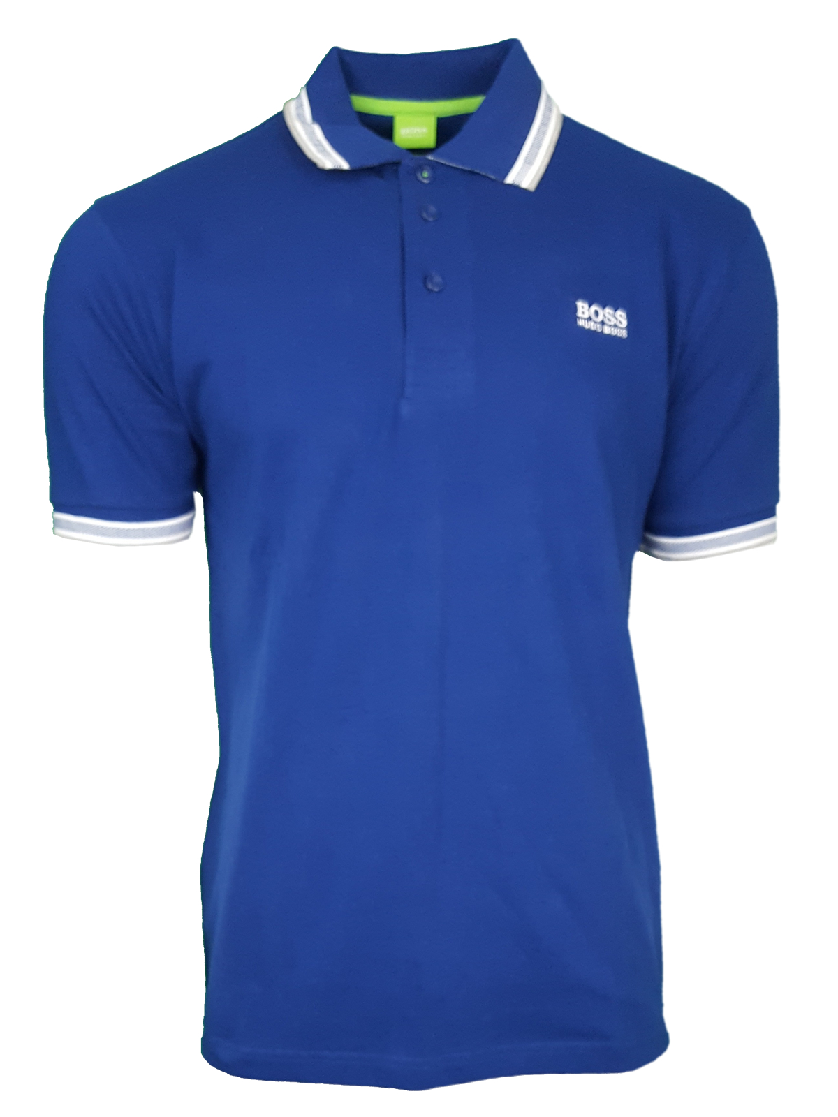 Hugo Boss Paddy Pro. Short Sleeve Polo Shirt. Modern Fit in Blue ...