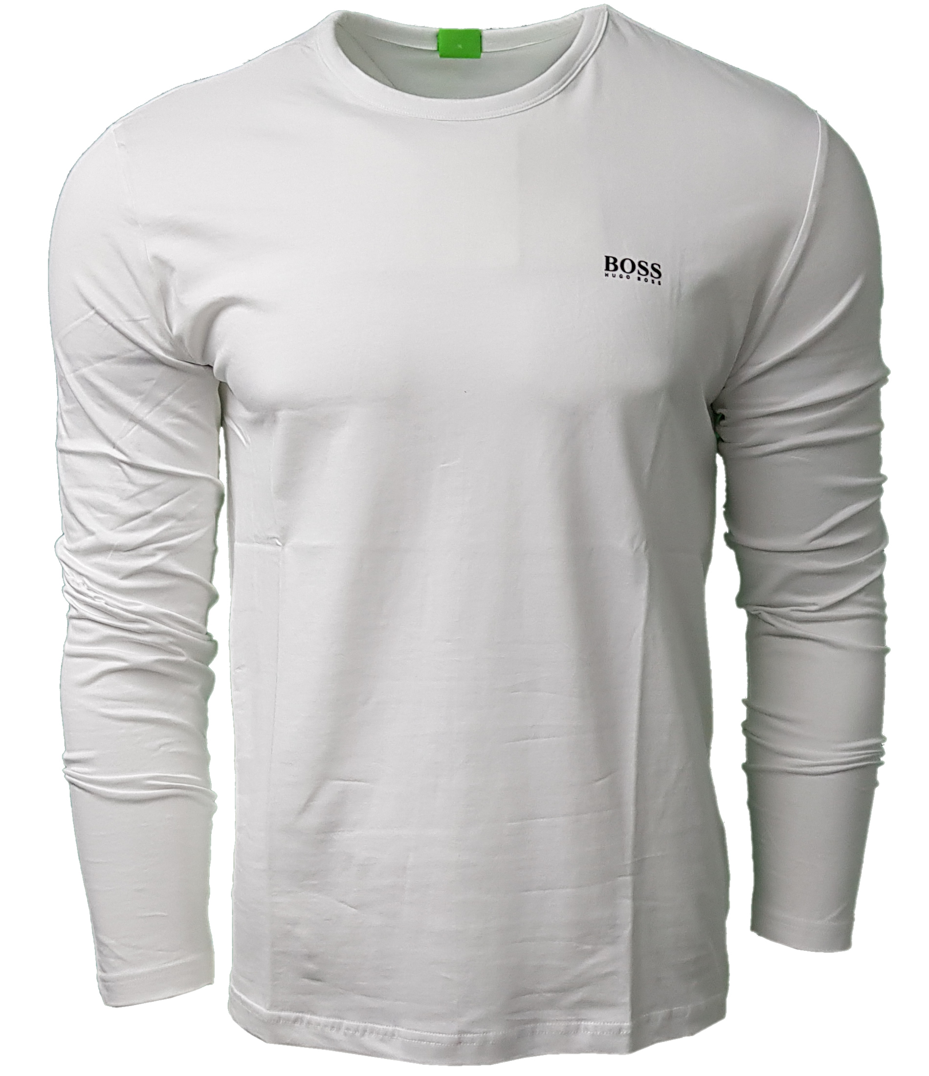 Erkende uddanne Republikanske parti Hugo Boss Long Sleeve Crew T-Shirt. Modern Fit in White - INTOTO7 Menswear