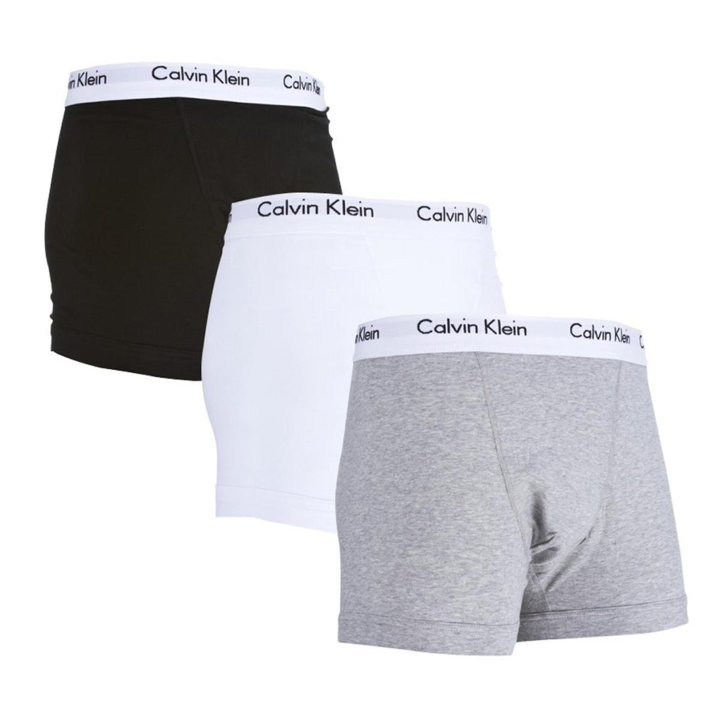 Calvin Klein Cotton Stretch Classic Fit Low Rise 3 Pack Boxer Shorts in ...