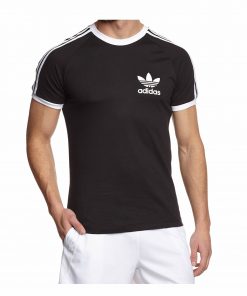 Adidas Originals California Black Short Sleeve Crew T Shirt