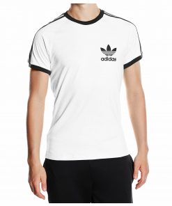 Adidas Originals California White Short Sleeve Crew T Shirt