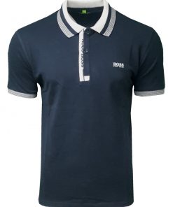 Hugo Boss Paule Short Sleeve Polo Shirt - Navy Blue